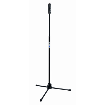 QuikLok A987 BK One-Hand Clutch , straight, tripod microphone stand - Black